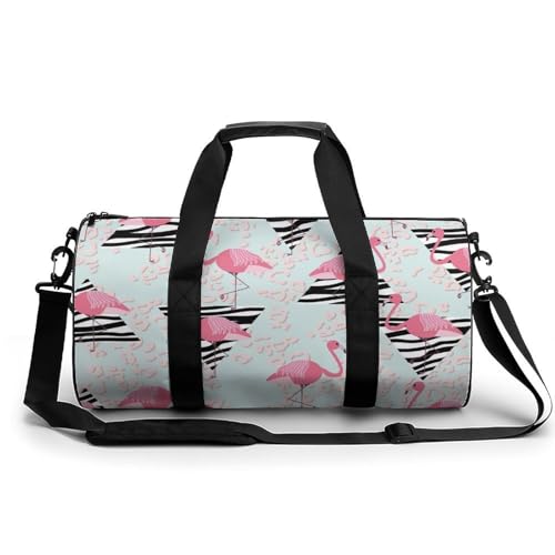 Sac de voyage flamant rose idéal pour vos randonnées et camping nature