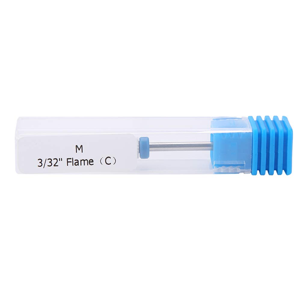 Punte da Trapano per Unghie in Ceramica, Punte da Trapano per Manicure, Pedicure con Sbavature in Ceramica Unghie Spesse, Podologia con Sbavature in Ceramica, Testina Abrasiva per(Testa di mais)