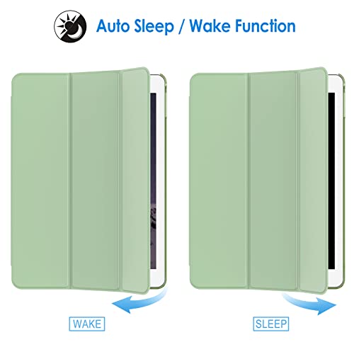 Image of JETech Case for iPad Air 2 (2nd Generation), Smart Cover Auto Wake /Sleep (Matcha Green)
