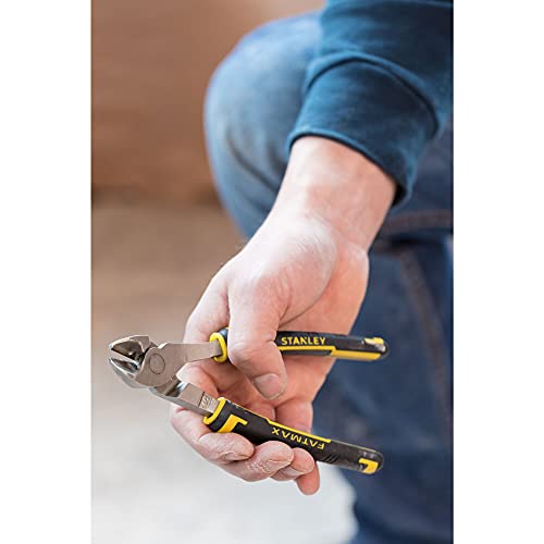 Stanley 0-89-860 Diagonal Cutting Plier, Black/Yellow #TOP7