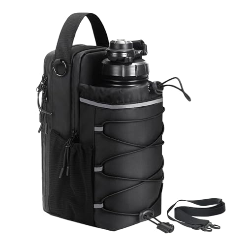 Bolsa de gimnasio magnética, bolsa de fitness duradera con cierre magnético con compartimento para zapatos, bolsa de gimnasio ligera resistente al agua con múltiples bolsillos de almacenamiento