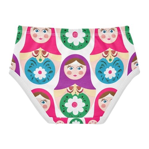 Colorful Nesting Dolls Toddler Girls's Underwear 2T 202c12362