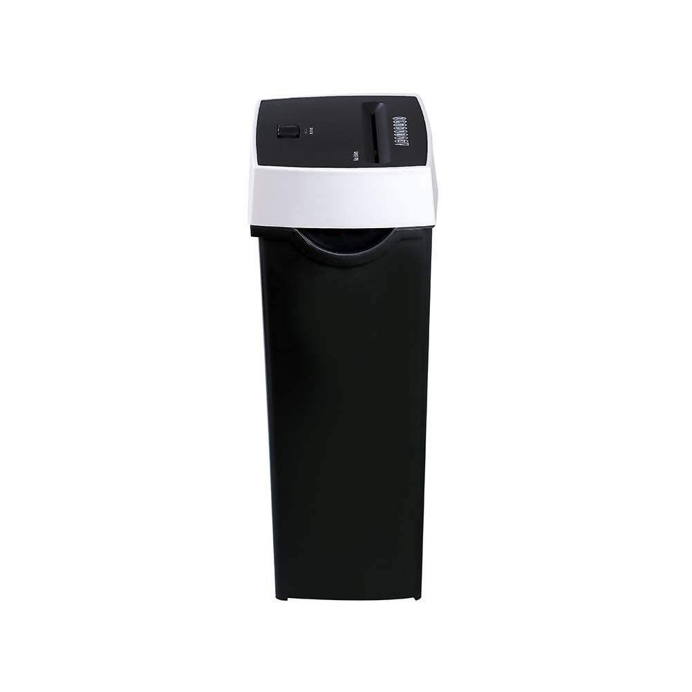 Distruggidocumenti Elettrico Piccolo da 6 Fogli Shredder, Livello P-4 Ad Alta Sicurezza, Cestino da 11 Litri con Finestra Trasparente, per Uso Domestico e Personale