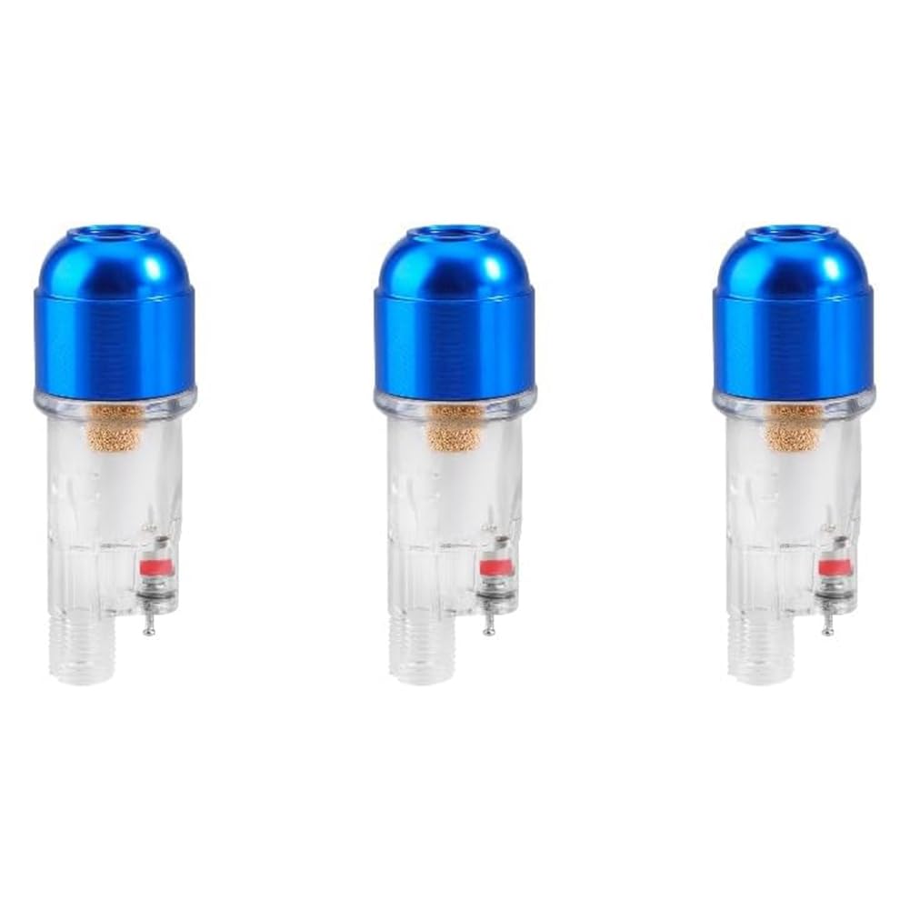 Tebbomp Airbrush Mini Air Filter Air Brush Water Moisture Oil Trap Separator 3PCS