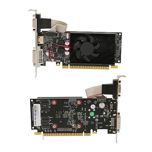 Tarjeta gráfica DDR3 GT210 para PC de juegos básicos y centro multimedia 7