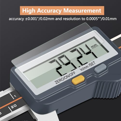 Calibre Digital Electrónico de acero inoxidable con Bluetooth y precisión 5