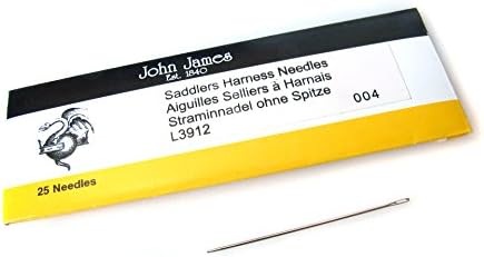 John James Saddlers Harness Needles (Small - Size 004)