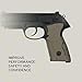 TALON Grips Adhesive Grip – Compatible with Beretta PX4 Storm Full Size 9mm / .40 / .45 – Made in The USA