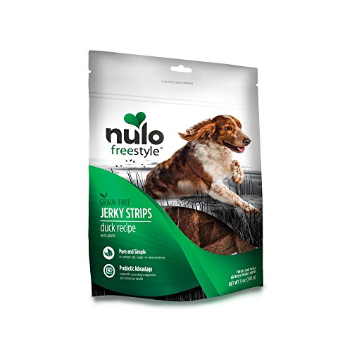 Nulo Puppy & Adult Freestyle Jerky Dog Strips Variety Pack: Natural Healthy Real Meat Grain Free Dog Treats For Training Or Reward - 3 X 5 Oz Bags (Chicken, Beef, Duck) #TOP2