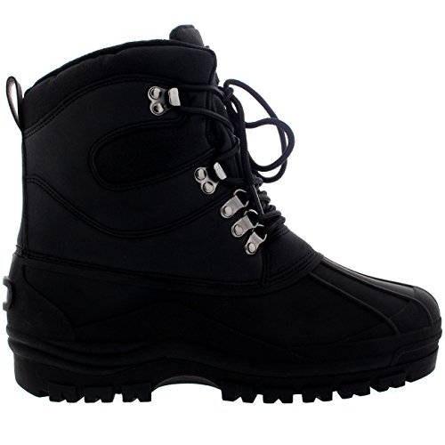 POLAR Mens Snow Waterproof Duck Hiking Bean Hiker Walking Short Ankle Boots4