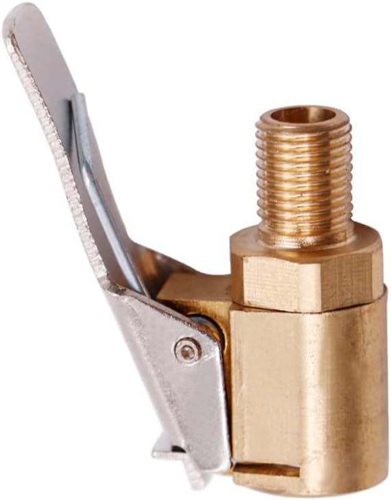 Clip Pneumatiche Per Auto - 2 Pezzi In Ottone, Adattatore Per Gonfiaggio Gomme Da 8mm