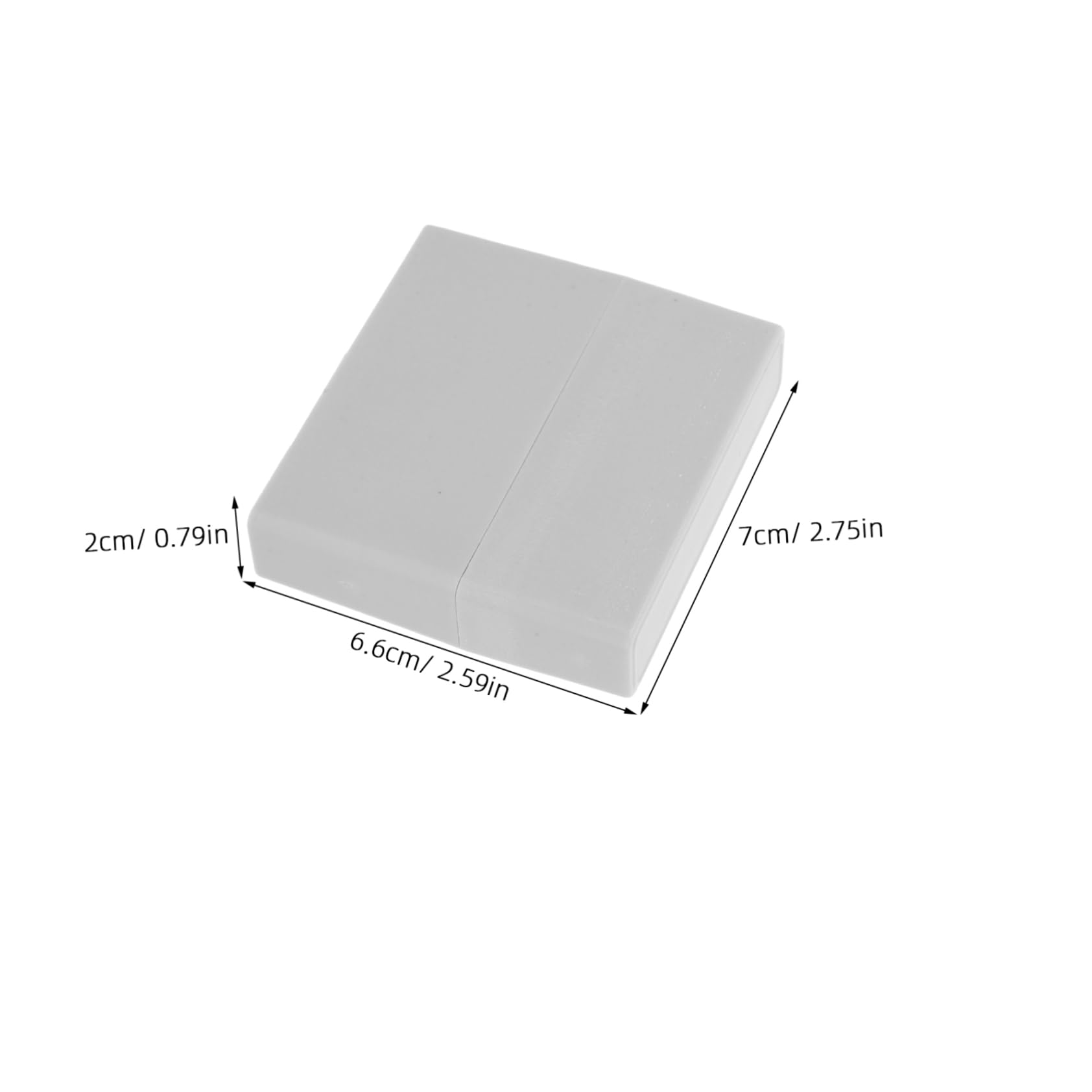 OSOLADY Lab Freezer Storage Box 2pcs Test Tube Storage Container Easy Handling for Laboratory Use