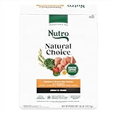 Nutro Natural Choice Adult Dry Dog Food, Chicken & Brown Rice Recipe, 36 lb. Bag