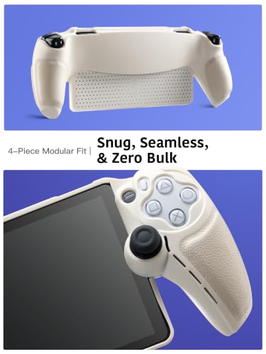 Image of Thin Fit Designed for PlayStation Portal Case, Full Protective Slim Case Cover Compatible with PS Portal -White