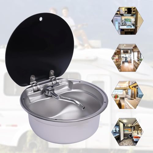 Évier camping-car avec robinet rabattable pour optimiser les petits vans - 6