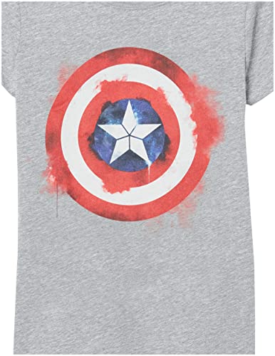 Image of Marvel Girls' Captain America Spray Logo