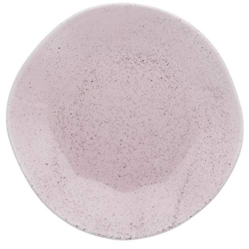 1 Cj C/6 Pratos Raso 27, 5cm Ryo Pink Sand - Rm02-9508 Oxford Ryo Rosa