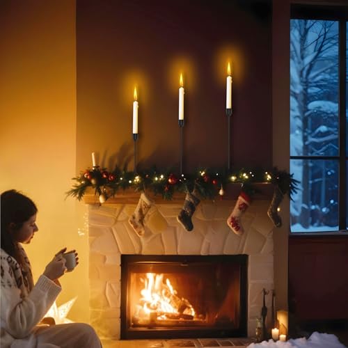 Chefbee FT-FTK019A Black Candle Candlestick Holder thumb #6