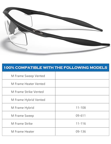 Image of Replacement Nosepieces Nose Pads for Oakley M Frame Series Sunglasses - Gray