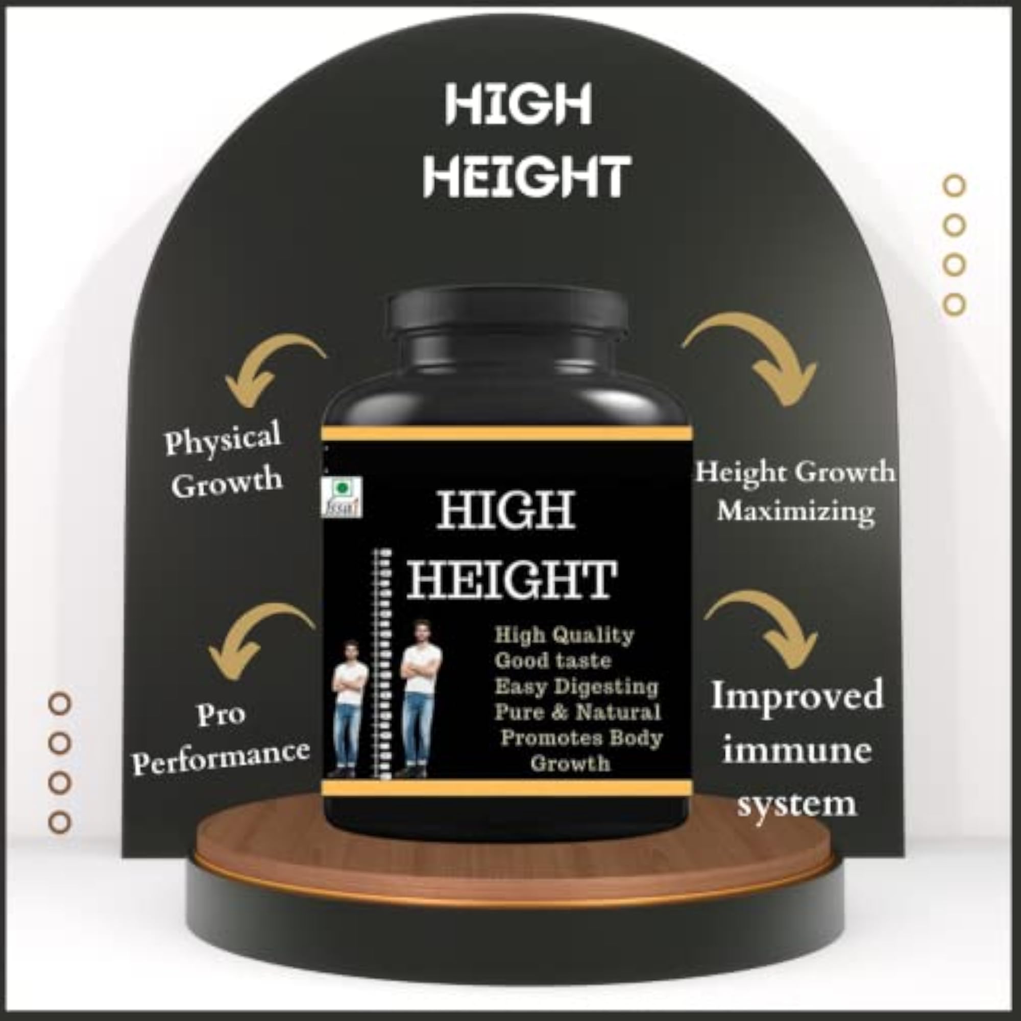 Height Growth Supplements, Pack of 1