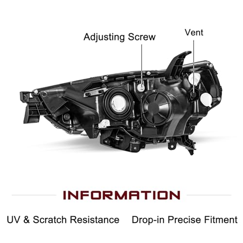 Image of JSBOYAT Halogen Headlight Assembly Fits for 2014-2020 Toyota 4Runner