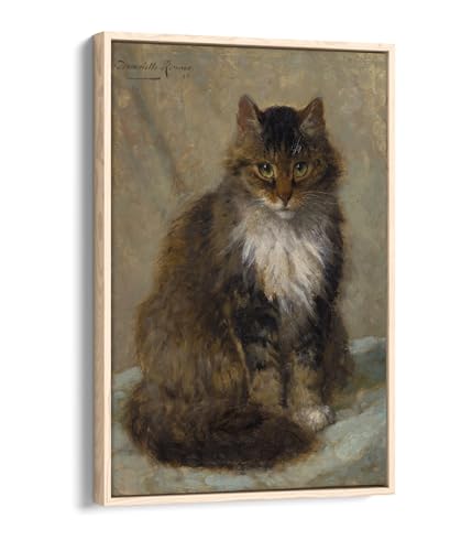 Toile Maine Coon Red tableau Henriette Ronner-knip décoration murale