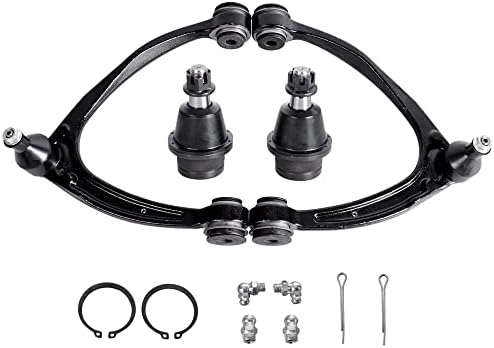 MOSTPLUS Set 4 Front Upper Control Arm and Lower Ball Joint Compatible with 2007-2015 Chevy Silverado1500,Tahoe GMC Sierra1500,Yukon K80669 K80670 K6541