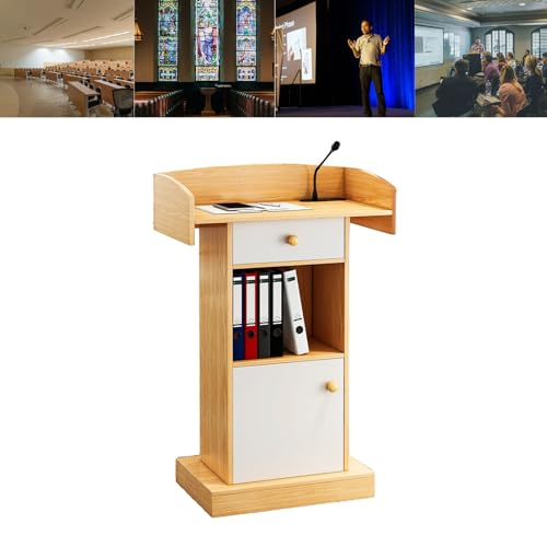 Atril de madera de sándalo ideal para presentaciones de maestros 2