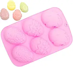 Forma Molde Ovo Ovinhos Páscoa Chocolate 6 Cavidades