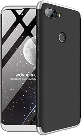 AChris Xiaomi 8 Lite Mi 8X Funda 360 Grados Integral PC Hard Carcasa Case Cover con Protector de Pantalla de Vidrio Templado Ultra-Delgado Antichoque Antideslizante Moda Funda- Negro Plata AChris Xiaomi 8 Lite Mi 8X Funda 360 Grados Integral PC Hard Carcasa Case Cover con Protector de Pantalla de Vidrio Templado Ultra-Delgado Antichoque Antideslizante Moda Funda- Negro Plata
