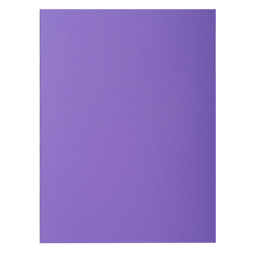 Exacompta 250 feste Mappen 2 Klappen Rock"s dunkelviolett