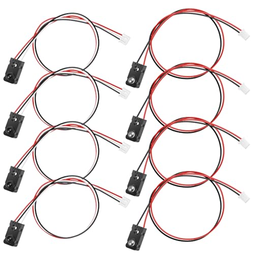 Image of JETHMA 4Pcs IR Break Beam Sensor, 5mm LEDs Split Through-Beam Photoelectric Switch (DC 3-5V), NPN Normally Open Distance Motion Sensor for Arduino, Raspberry Pi, DIY Automation & Counting