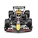 Bburago 1:24 2023 Race Oracle Red Bull RB19 Die-Cast Car with Verstappen #1 Figure