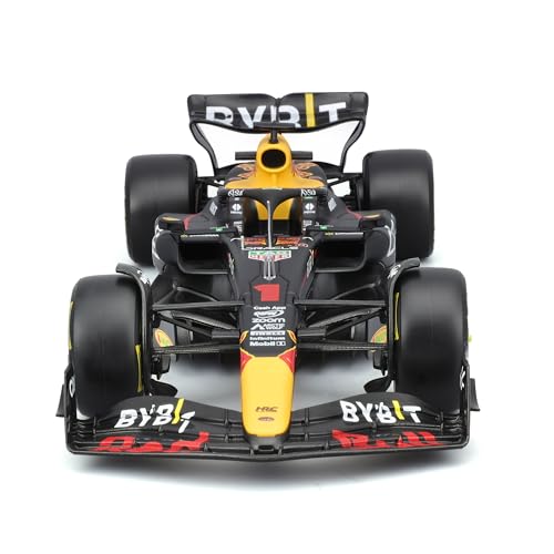 Bburago Red Bull Racing RB19 Max Verstappen #1 2023, Realistic 1:24 Scale Car Model and Max Verstappen Figure - Image 2