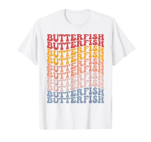 Butterfish Groovy Rétro T-Shirt