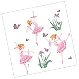 Décoration murale : le motif est créatif, inspiré des dessins animés et du naturel, et ne se décolore pas facilement. stickers muraux pour fille