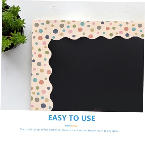 Bordures étanches pour tableau d'affichage stickers décoratifs boho