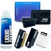Shoozas Shoe Cleaner Kit Mess-free, Powerful, and Delicate Shoe Cleaning Kits, Quick Dry, Non-Toxic, Safe on all Materials.