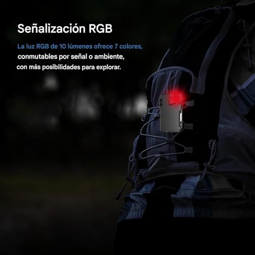 Petite lampe de poche portable brillante et aimantée pour le camping