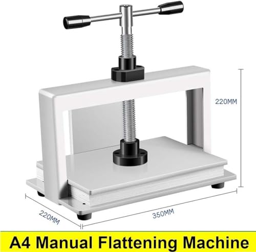 Machine à aplatir manuelle à double tige d'équilibrage robuste A3