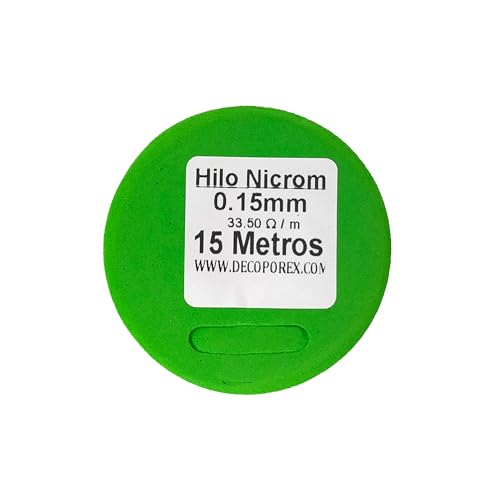 DecoPorex Nichrom-Widerstandsfaden, 0,15 mm, 15 m