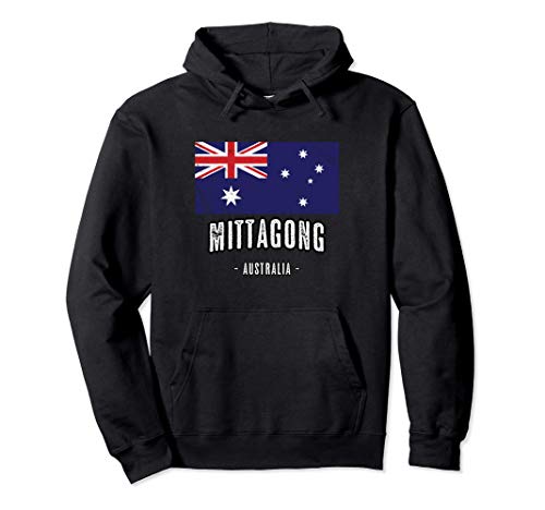 City of Mittagong Australia | Australian Flag, Aussie - Pullover Hoodie
