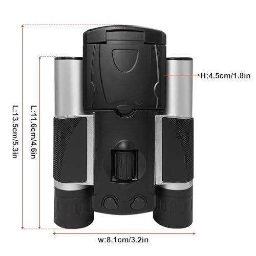 Binocular digital con cámara 10x y pantalla LCD 2 pulgadas miniatura 6