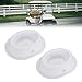KEMIMOTO Pairs of 6x9 Speaker Pods, Universal Speaker Boxes Enclosures Speakers Compatible with UTV, RV, Car, Boat, Trunk, Trailer, White, 2PCS
