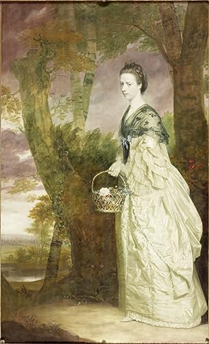 Portrait de Mme Elizabeth Riddell Joshua Reynolds Toile Grand Format pour Habiller un Mur Vide
