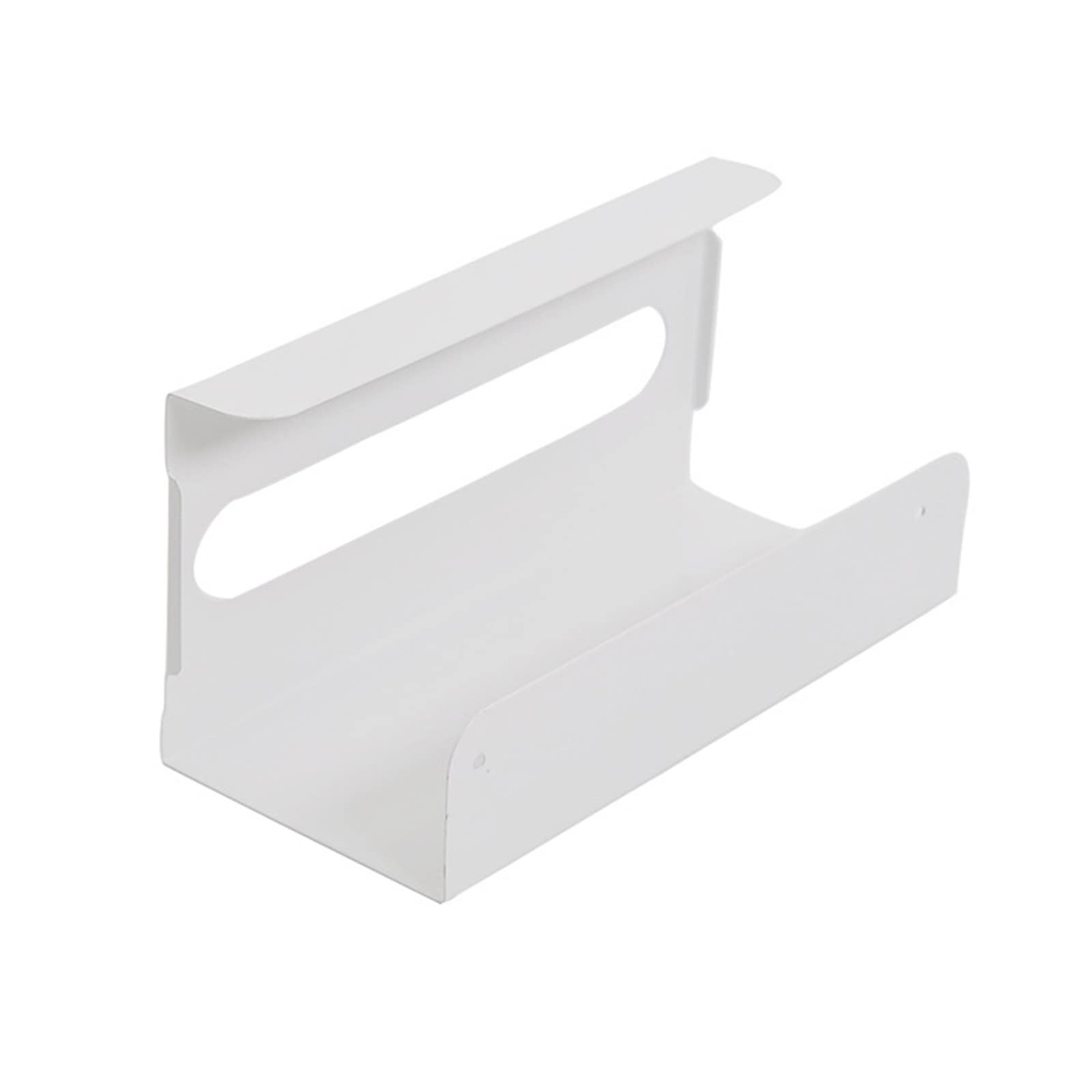 Paper Towel Holder Wall Mount Under Cabinet Iron Hanging Paper Towels Dispenser Towel Rack for Kitchen Toilet Tissue Holder for Bathroom Wall Mounted Black for Kitchen Cabinet