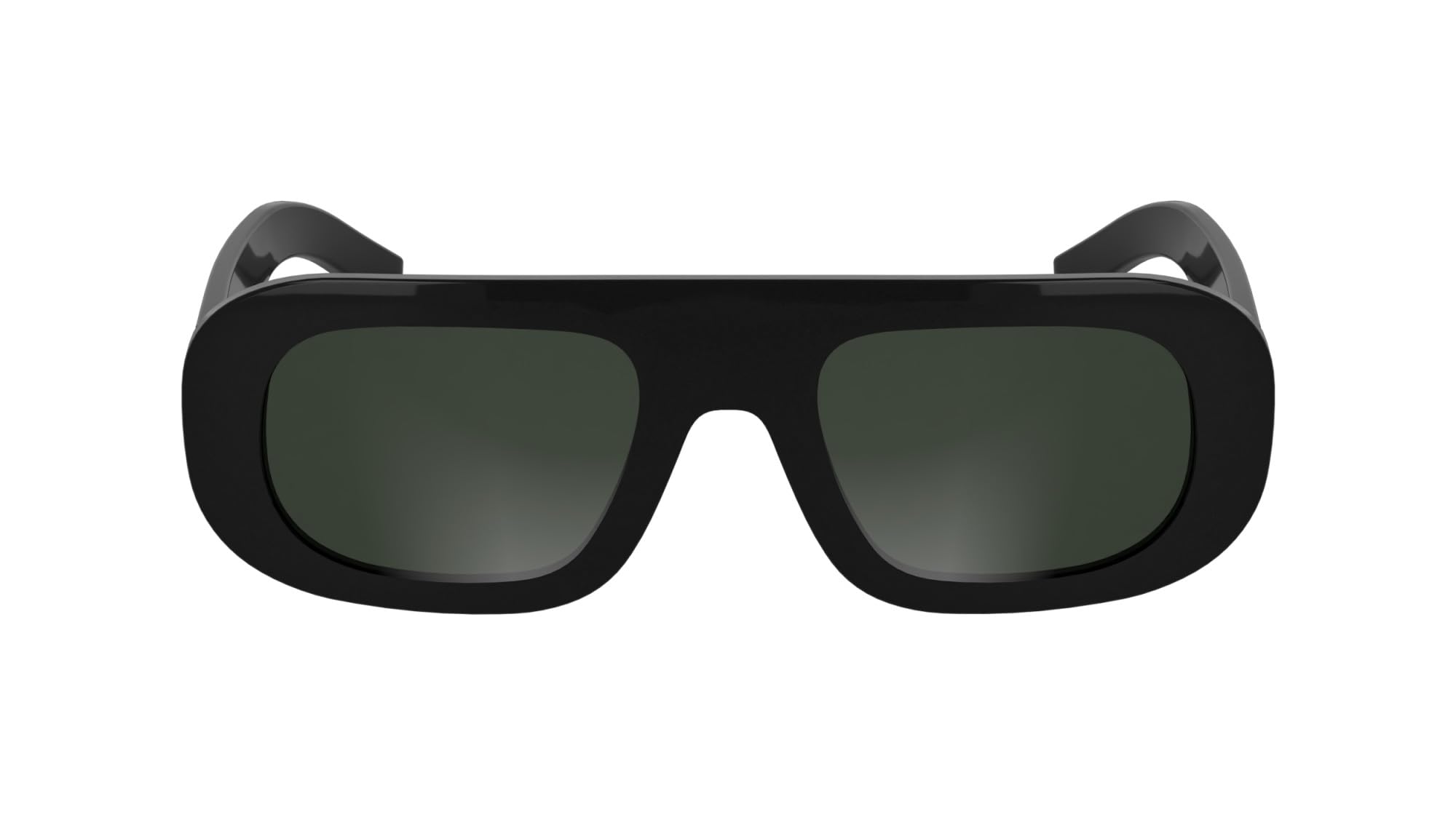 KARL LAGERFELD Men's Sunglasses KL6188S - Black with Solid Smoke Lens