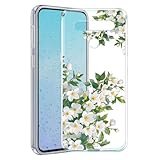 YonderYM Kompatibel mit LG K41S/LG K51S Hülle, Stoßfest Anti-Kratzt Transparentes Klares Weiches TPU Silikon Hülle Muster21