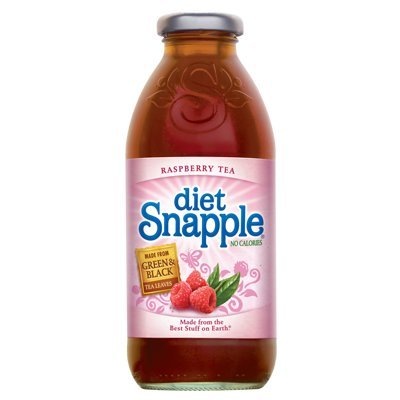SnappleDiet Raspberry Tea 16 FL OZ (473ml) 24 Bottles