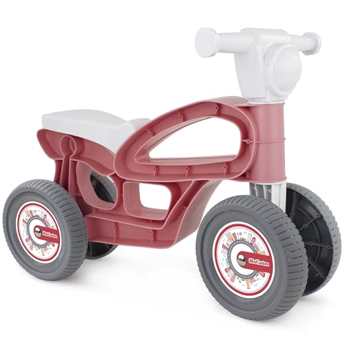 Chicos   Moto Correpasillos Bebe 1 año | Mini Custom Coral | 4 Ruedas Estabilidad Máxima | Moto Infantil Juguete Niña a Partir de 10 Meses (36014)